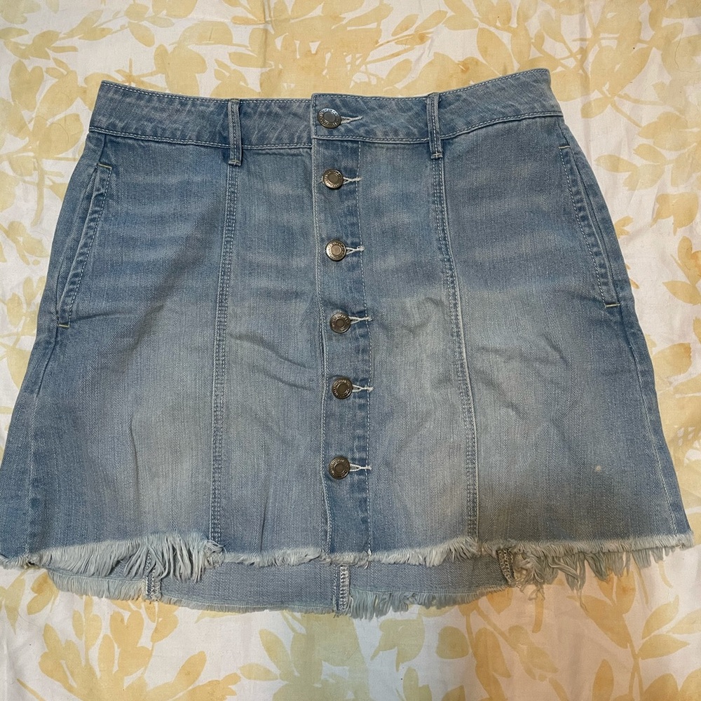 AE Jean skirt